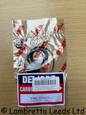 LAMBRETTA DELLORTO GASKET SET PHBH 26-27-28-30 - NEW - FREE POST.