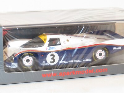 【SPARK】Porsche 962C Le Mans 1985 #3 Spark S4088 Porsche 962c #3 Le Mans 1985 - Holbert/schuppan/watson