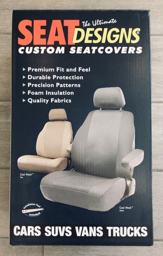 NEW Dash Designs Custom Seat Covers Toyota Rav4 Front Bucket 2019-2020 Gray - Picture 14 of 21