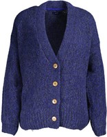 Neu ! Gant Damen Strickjacke D1. Multi Yarn Cardigan Blau Gr. Xl