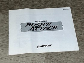 Rush 'n Attack Nintendo Nes Hangtab Completo CIB Buone Condizioni Autentico