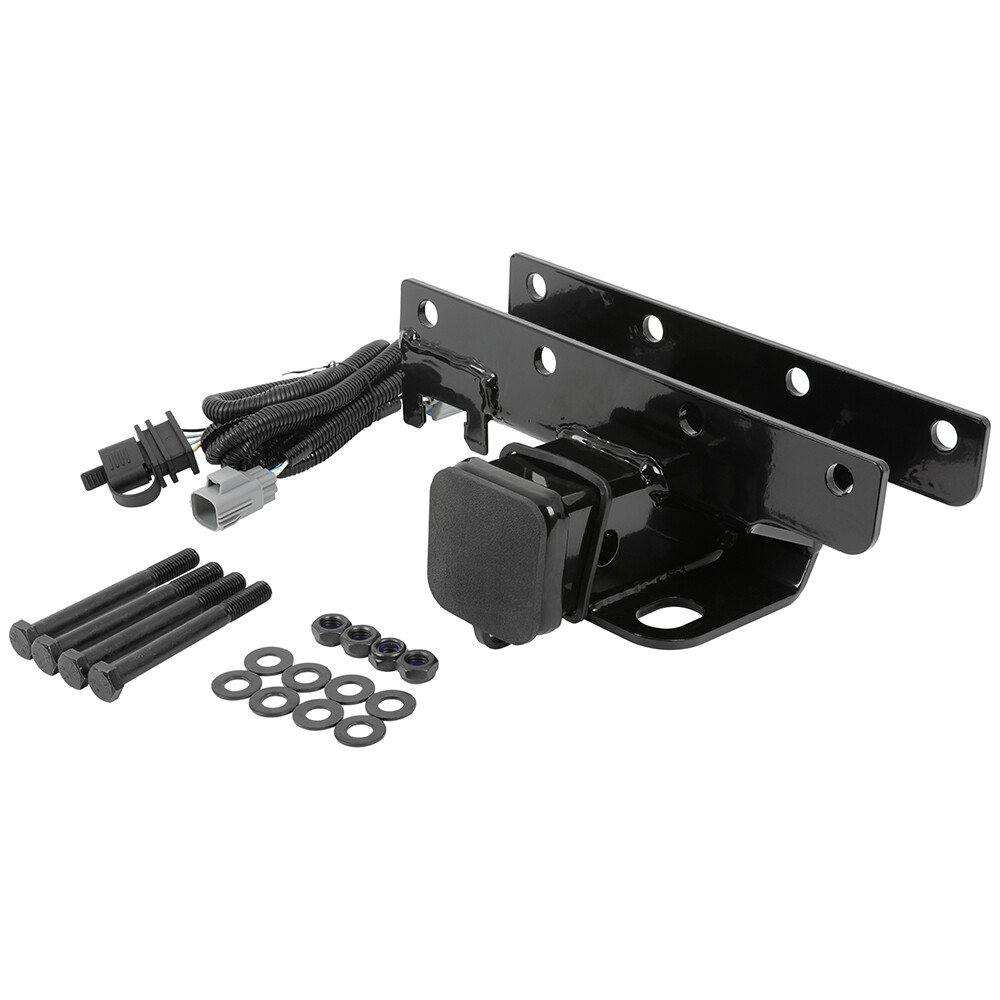 2" Trailer Hitch Receiver Kit Rear Bumper Tow for 20072018 Jeep