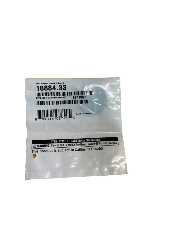 OMIX Jeep CJ 80-86 Novo 4 Velocidades Transmissão Botão de Mudança Inserção 18884.33 - Imagem 2 de 2