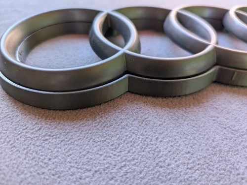 Per Audi 285mm Supporto Griglia A nido d'ape Anteriore Badge/Logo/Emblema/Griglia/Supporto - Foto 21 di 23