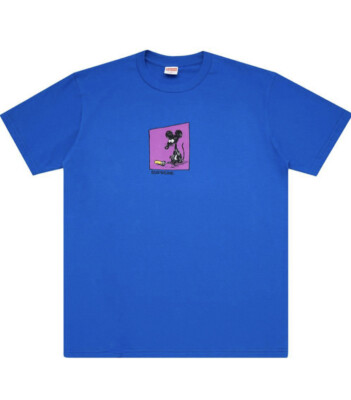 Supreme Mouse Tee Royal Blue Medium SS21 | eBay