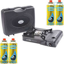 CAMPING STOVE COOKER GRILL HEATERS GAS BOTTLE CANISTERS WEED FIRE TORCH HANDLE