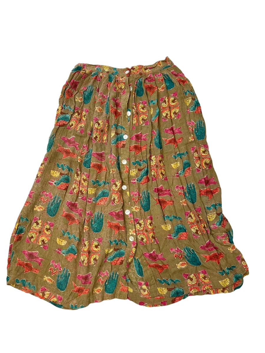 Midi skirt rayon top