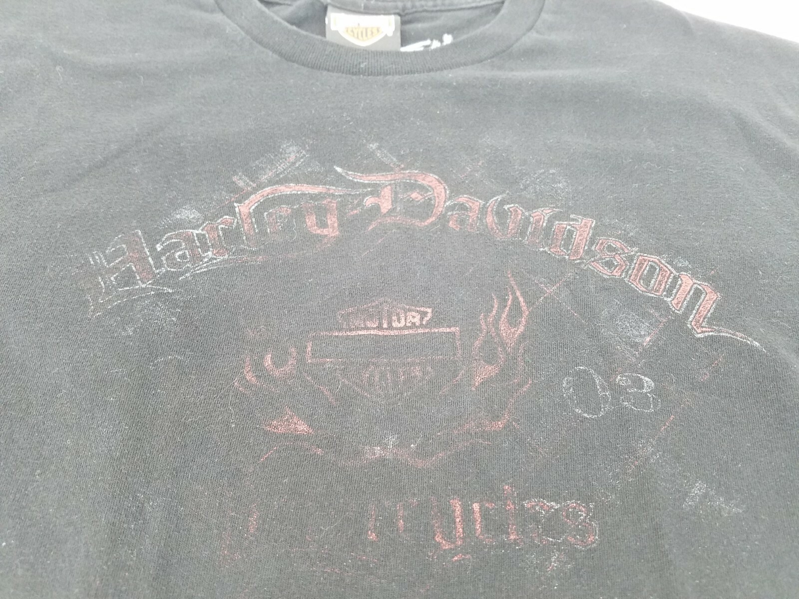 Harley Davidson Cycles T Shirt Holstein's Omaha Nebra… Gem