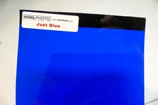 HonlPhoto Color  Just Blue cooling  rectangular 4X3"  gel filter for flash