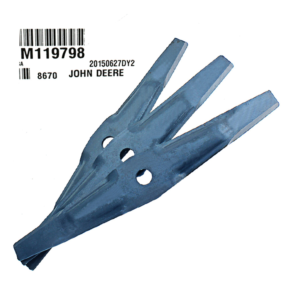 John Deere Original Equipment 3 Mower Blades #M119798