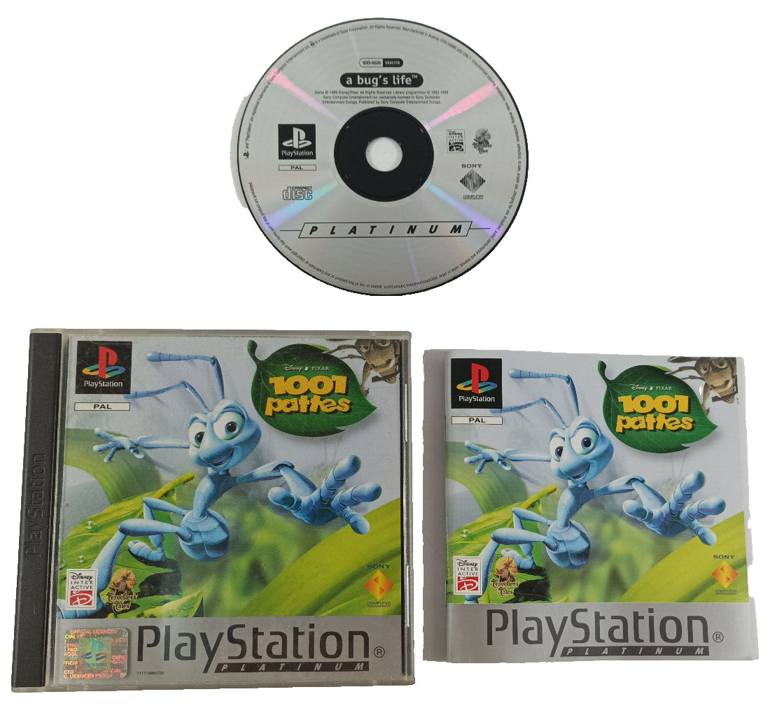 Jeu Playstation 1 PS1 VF  1001 Pattes  avec notice  Envoi rapide et suivi