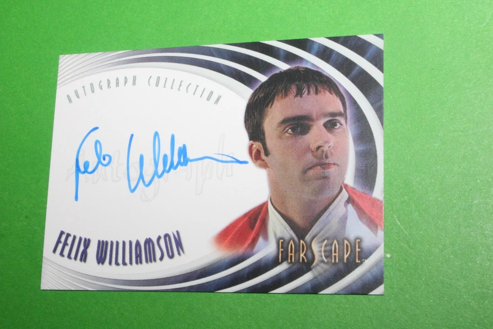 2004 Farscape через червоточину Феликс Уильямсон автограф вставить карта A42 - Изображение 2 из 4
