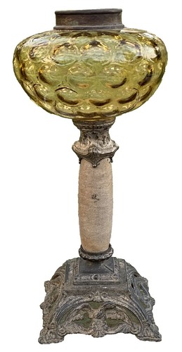 B&P Lamp Victorian Style Brass Finial - 3 Inch Antique Finish For Standard Lamp Harps