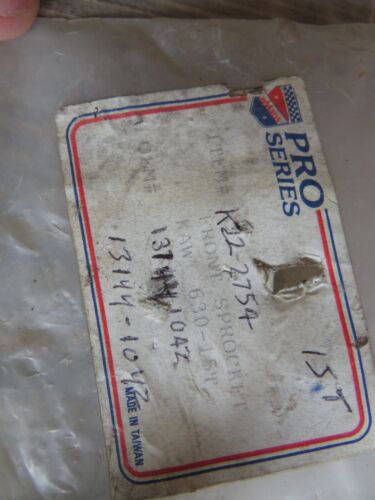 Pro Series K22-2754 Sprocket KZ1000 KZ1100 FRONT 15T OEM # 13144-1042 K34 - Picture 4 of 4