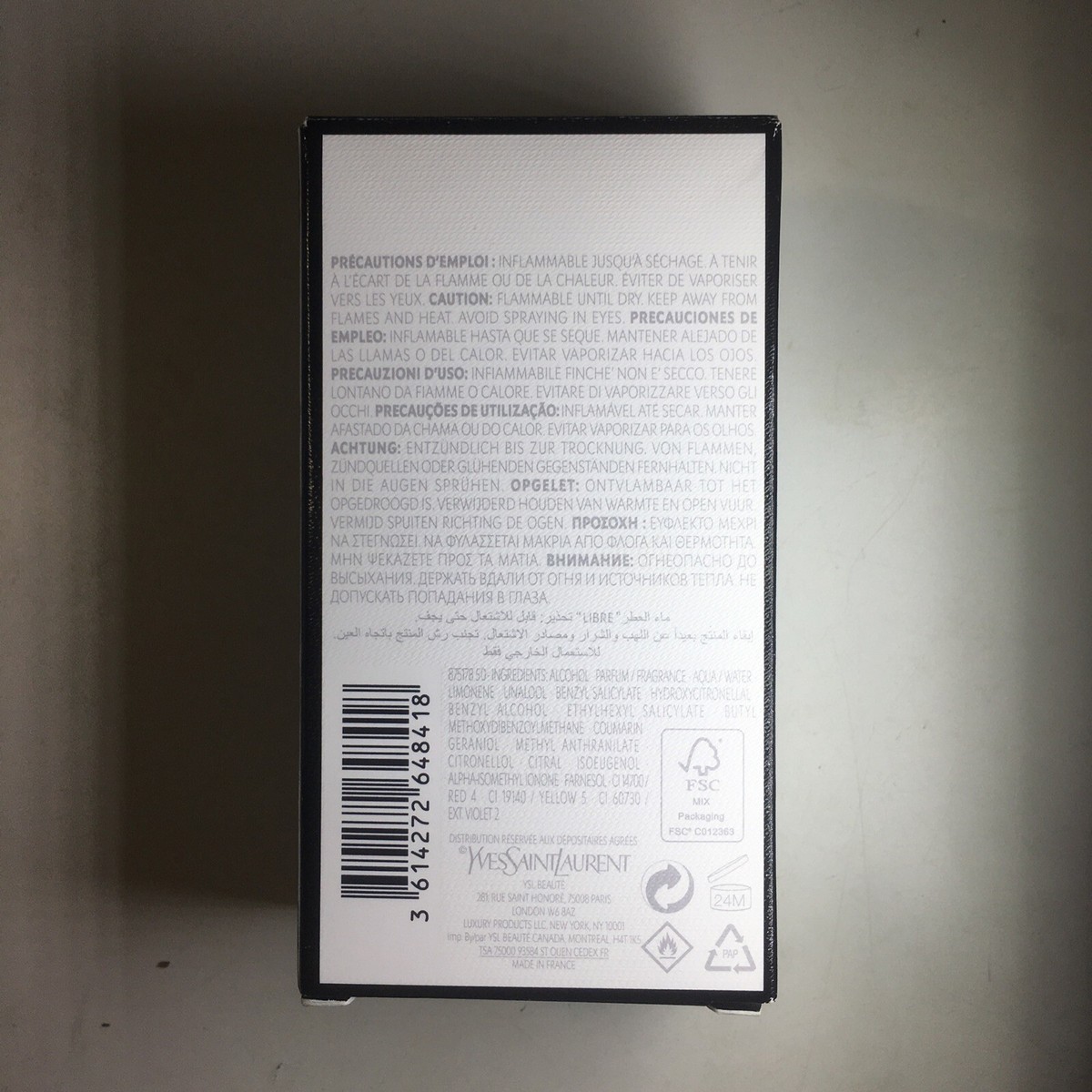 【正規品・未開封】YSL LIBRE Eau de Parfum 50ml YSL Libre L'Eau Nue Parfum de Peau (50ml) | Harrods US