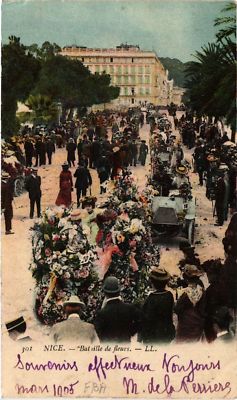CPA AK NICE - Bathrille de flowers (513749)