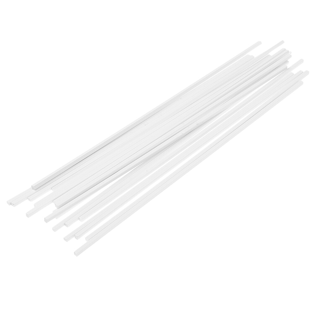 Lot 20 ABS Plastic Square Rod Architectural Model Building Material