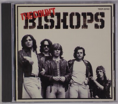 THE COUNT BISHOPS: Self Titled CHISWICK Japan Pub Rock CD Rare OOP