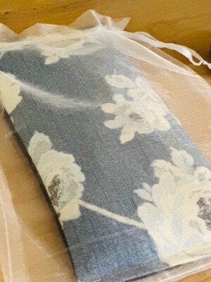 Cotton Soft Eye Pillow Silky Lavender & Flax Beautiful Gifts Spa Relax Joy Peace