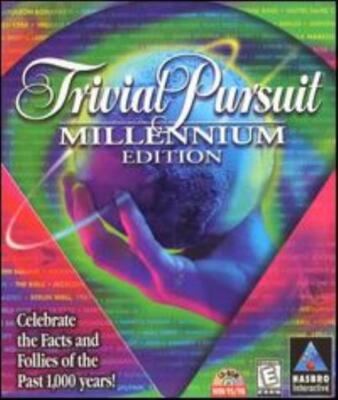 Trivial Pursuit Millennium PC CD answer categories trivia computer board game!
