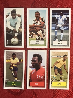 ペレ　pele ブラジル代表　ホサックカード 4枚 ペレ pele ブラジル代表 ホサックカード 4枚 最新入荷 ペレ pele