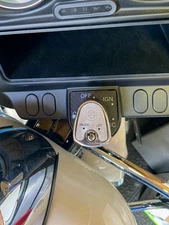 Custom Harley Ignition Switch Accent Panel Cover For 96-13 Electra Street Glide