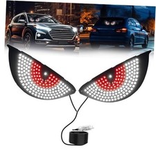 Devil Eyes Light for Car Windshield, Animated LED Eye Display, USB Plug