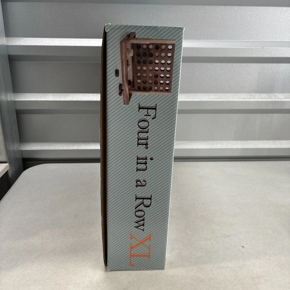 Rustic XL Wood Connect Four Game by MONKEY POD GAMES *NEW* - Image 4 of 4