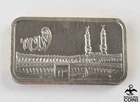 Vintage Ka 'Bah Mecca PAMP SUISSE .999 Fine Silver 1/2oz Art Bar