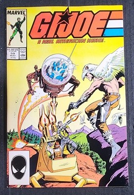 G.I. Joe A Real American Hero #59 High Grade Marvel 1987 1st Jinx
