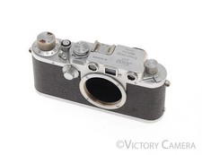 Leica IIIF Camera Color Dial Body -Needs CLA, No Spool- AS-IS 