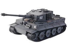 Taigen 1:24 Scale Tiger 1 IR Battle Tank Late Version - Grey TG3841-11-L-G