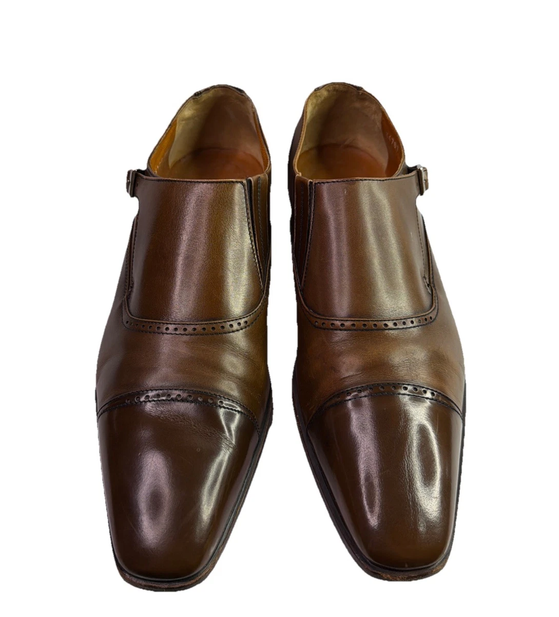 Moreschi Tassel Loafers Men\'s Size 11 Brown Tan Leather Dress Shoes Italy Moreschi tassel loafer - Gem main image 2