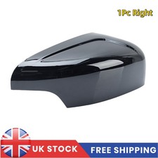 Door Wing Mirror Cover Cap Casing For VOLVO XC60 09-13 Driver Right Gloss Black