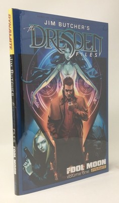 Jim Butcher Dresden Files Fool Moon Volume 1 One 1st/1st HB/DJ Graphic Novel