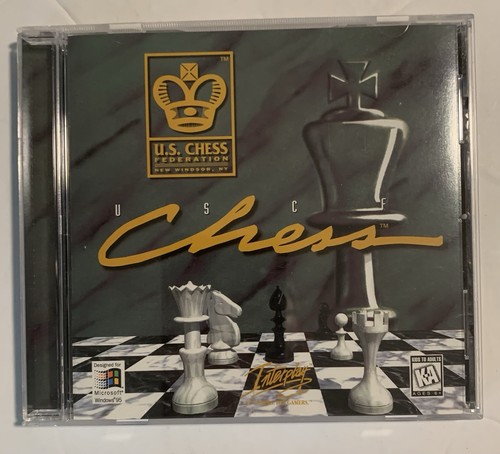 Interplay USCF CHESS 1997 Big Box Microsoft Windows 95 PC CD-ROM - Sealed - Picture 3 of 10