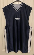 Vintage And1 Basketball Jersey Mens Medium Reversible Gray/ Dark Blue