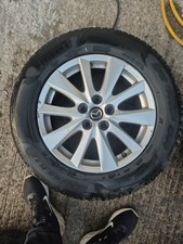 MAZDA CX-5 ALLOY WHEEL & TYRE 225/65/R17 17" 7J ET50 9965617070 MK1 2016