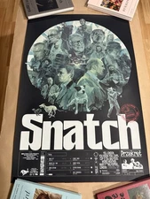 SNATCH Poster Print GABZ Domaradzki Black Variant 24x36 #’d Of 100 Like Mondo