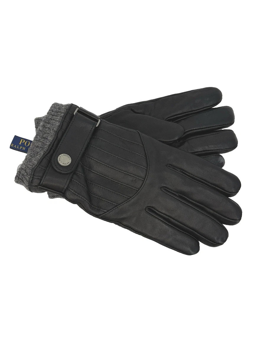 Polo Ralph Lauren Leather Driving Gloves & Mittens for Men for