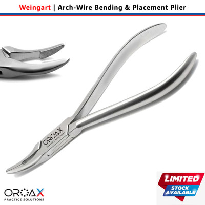 Orthodontic Weingart Plier | Arch-Wire Bending & Placement Ortho Tool CE OROAX  