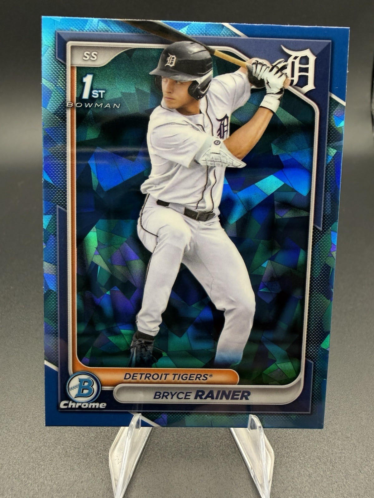 2024 1st Bowman Chrome Sapphire Edition - Bryce Rainer #BDC-86 (RC) [Tigers]