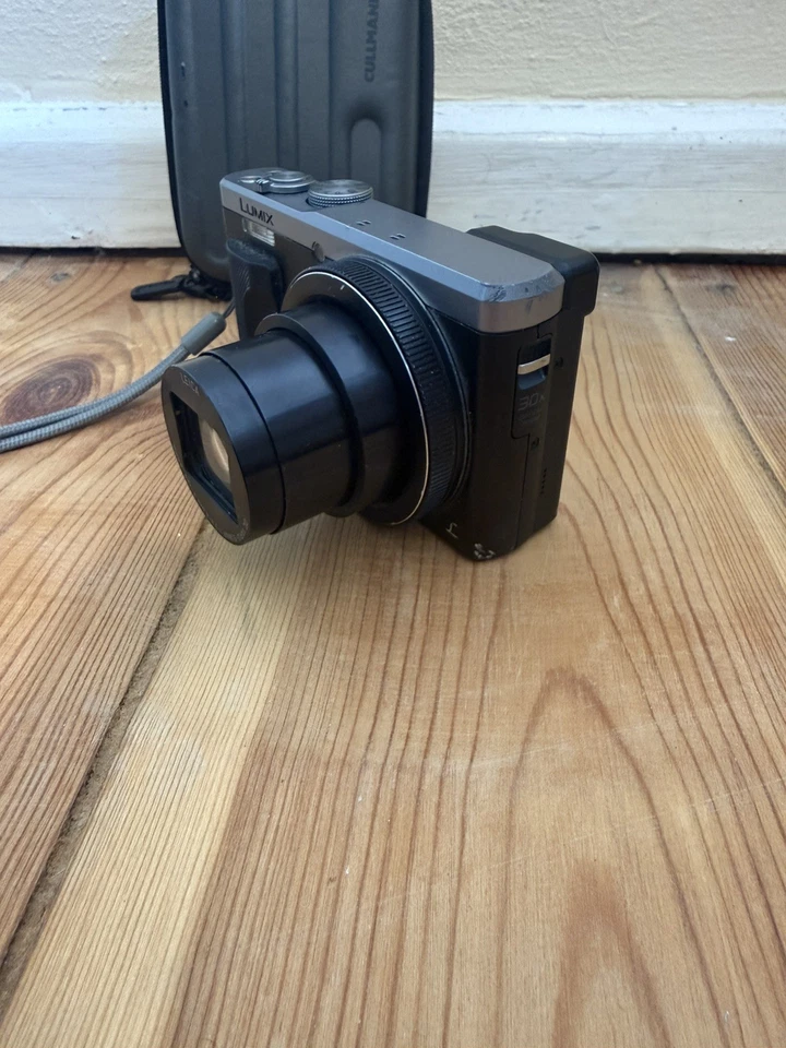 Panasonic Lumix DMC-TZ81 schwarz Silber Digitalkamera | voll funktionsfähig, Foto 3 von 5