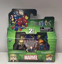 Marvel Minimates Longshot & Dazzler 2 Pack Diamond Select Toys New
