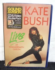 1994 Kate Bush Live At Hammersmith Odeon UK Ltd VHS Video + Audio CD EMI SEALED