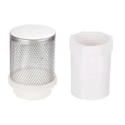 1'' DN25 Filter Cover, 32mm Hose Inlet Suction Strainer Filter, 90mm