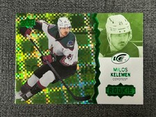 Milos Kelemen 2023-24 Upper Deck Ice Hockey Green Base Rookie #141