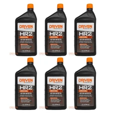Driven Racing Oil HR2 10W-30 Conventional Hot Rod Motor Oil 1 Quart Pack of 6