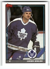 1991-92 Topps Set-Break #102 Lucien DeBlois