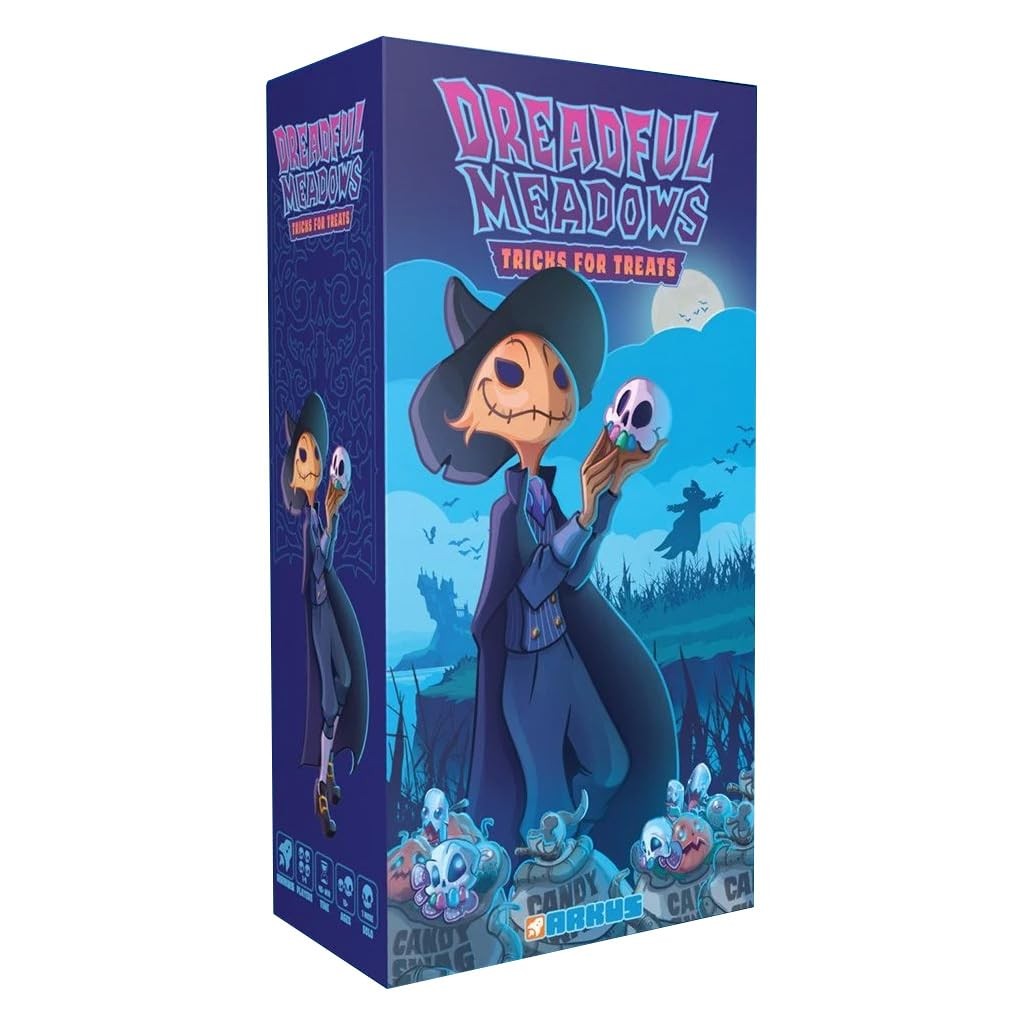 Dreadful Meadows: Tricks for Treats   Board Game   Expansion   Ages 13+   1-4 Pl